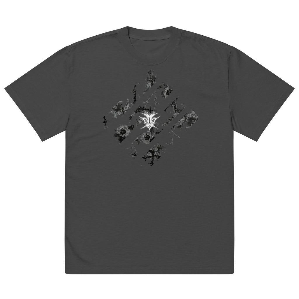 Enigma Bloom Oversized Faded T-Shirt