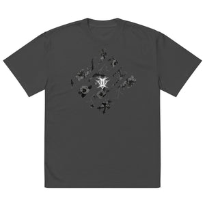 Enigma Bloom Oversized Faded T-Shirt